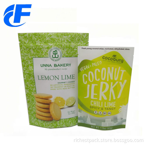 Food industrial use material aluminum foil bag